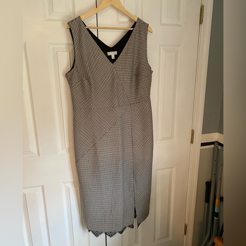 Emerson Rose houndstooth dress